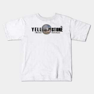 I Saw Grotto Geyser, Yellowstone National Park Kids T-Shirt